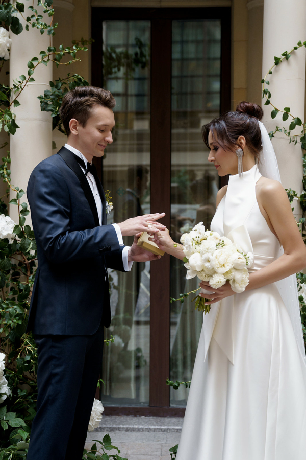 Лаконичная свадьба от Russian Wedding Group
